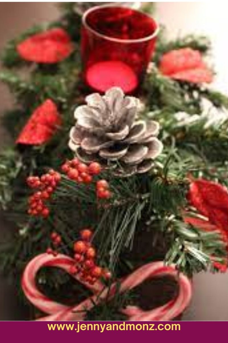 Christmas pinecone for wall_decor-