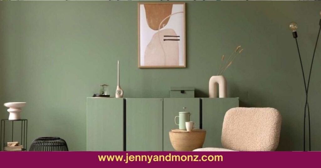 Living_roomt_painted_in_soothing_green_color__frame_and_matching_cabinet