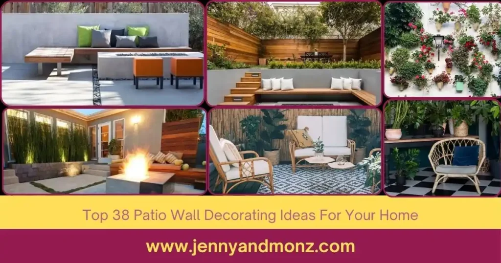 Patio Wall Decorating Ideas Featured Image