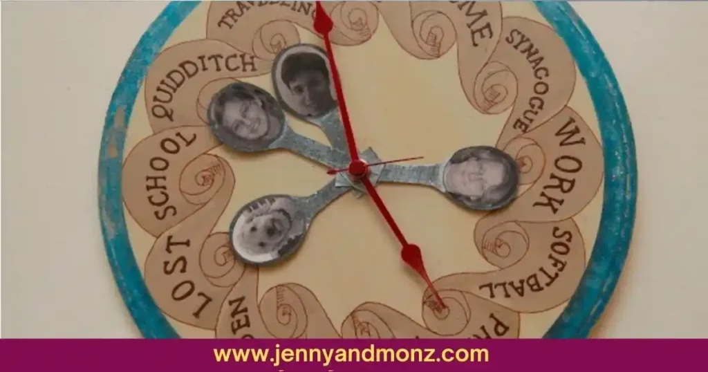 Weasley Family Clock