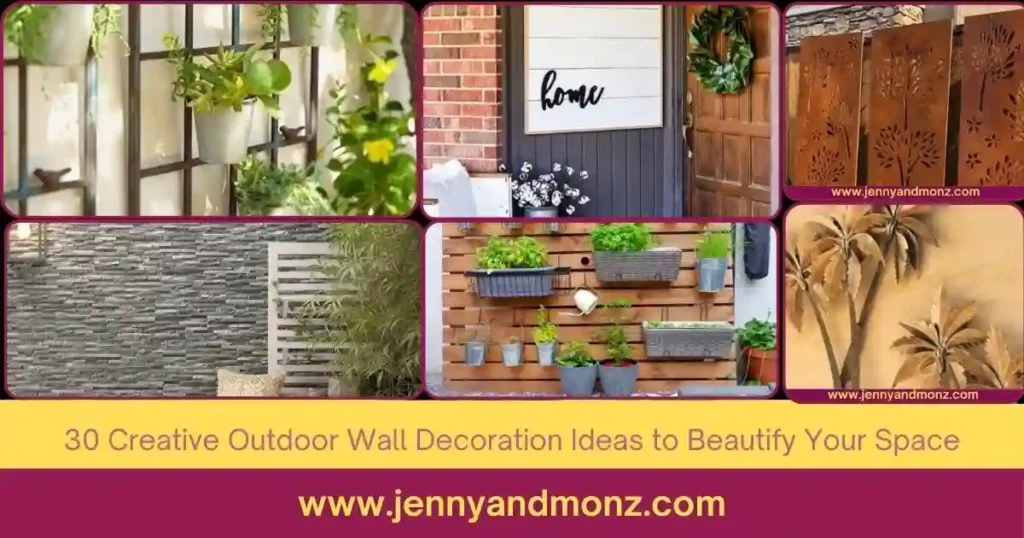 Outdoor Wall Decoration Ideas Featured Image