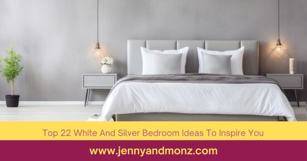 White And Silver Bedroom Ideas Featured Image